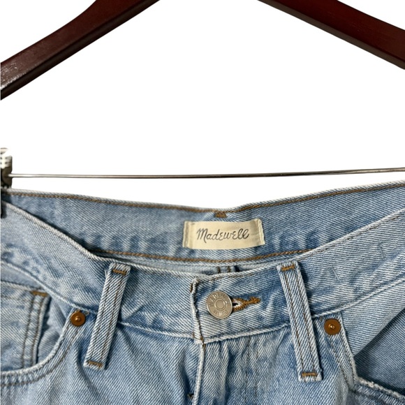 MADEWELL Baggy Straight Denim Cotton Jeans - Picture 7 of 9